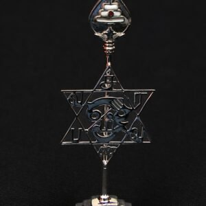 The Shatkona Saravanabhava Pure Silver Murugan Vel